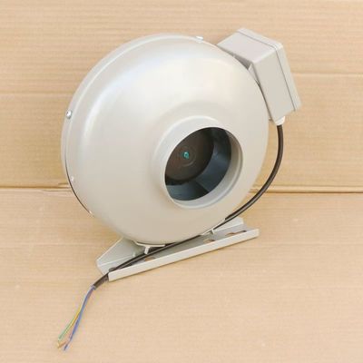Quiet Circular Duct Fan, EC Motor, Low Noise, For Home Office & Commercial Use