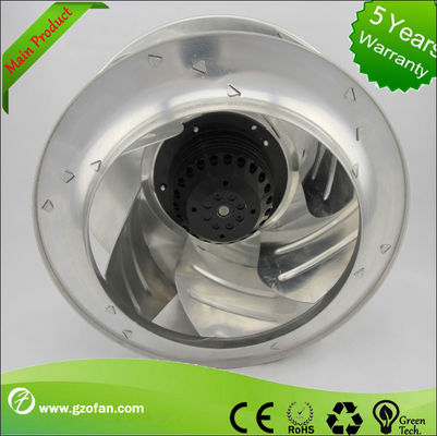 EC Centrifugal Fan, Galvanized Impeller IP54, High Static Pressure for Cooling