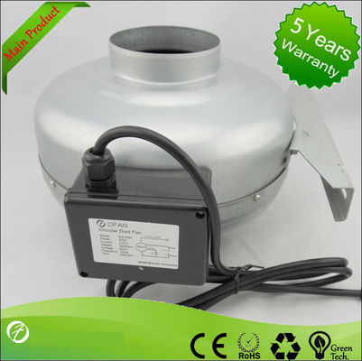Heavy Duty Circular Duct Fan, High Airflow, EC Motor, Industrial Ventilation