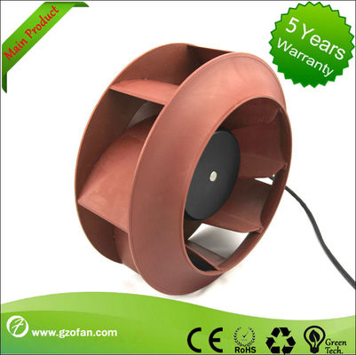 24V Backward Inclineg Dc Fan Ducted Ventilation Airflow Booster For Fresh Air