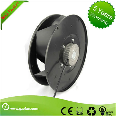 EC Centrifugal Fan, Galvanized Impeller IP54, High Static Pressure for Cooling