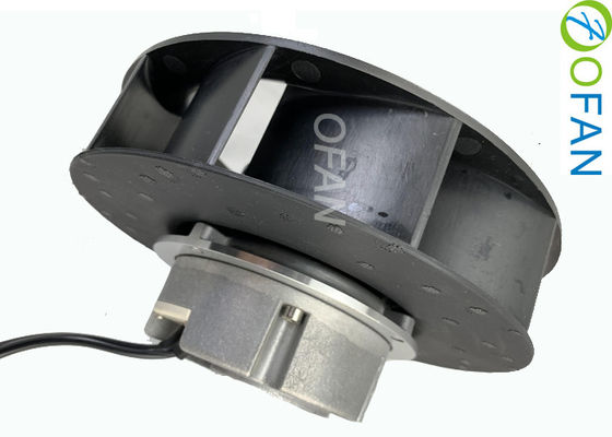 Black EC Centrifugal Fan  225mm Air Purification New Energy Ventilation Blower