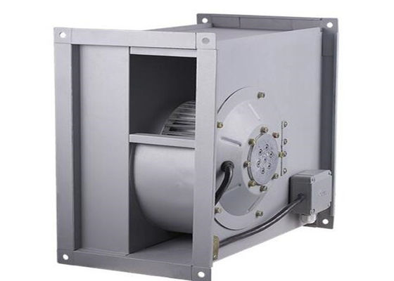 Rectangular Duct Fan Galvanized Steel Low Noise For Central Asia HVAC Ventilation